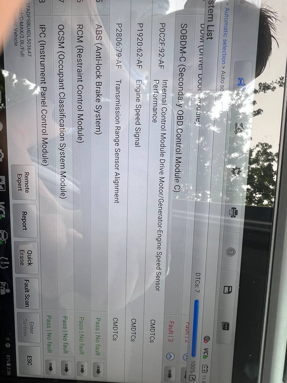 Ford C-MAX SEL (2013) - Hybrid